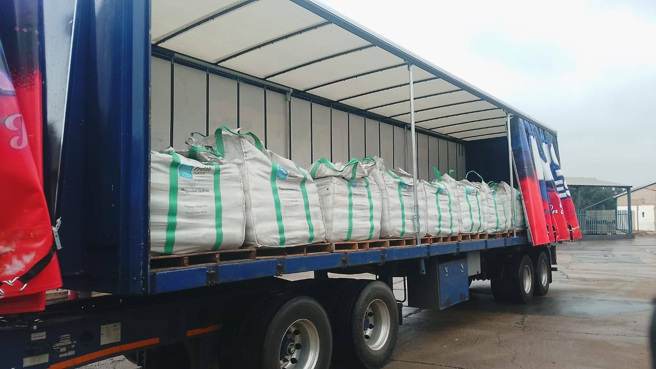 WL Transport Solutions – road freight truck loaded with cargo